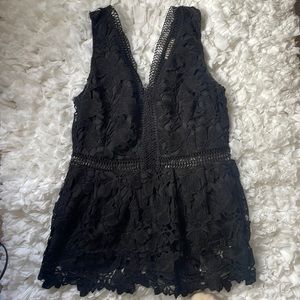 Francesca’s Black Shirt